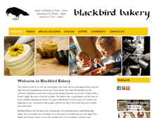 Tablet Screenshot of blackbirdbakery.com